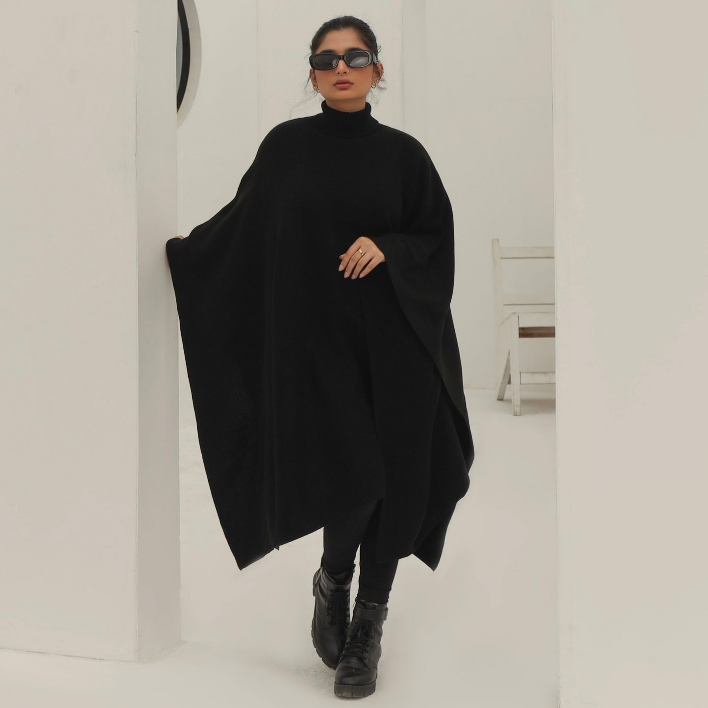 Noir Cape Shawl