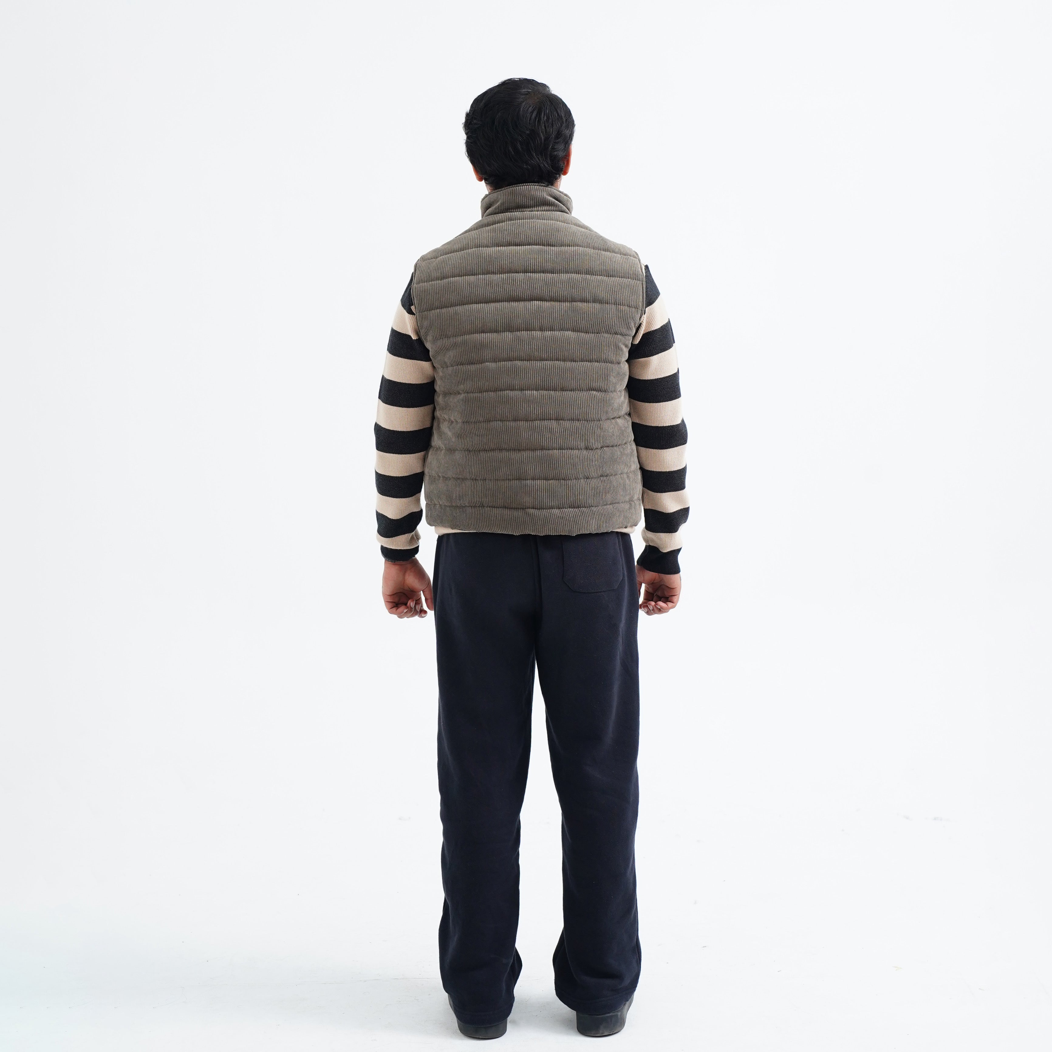 Corduroy Puffer Vest