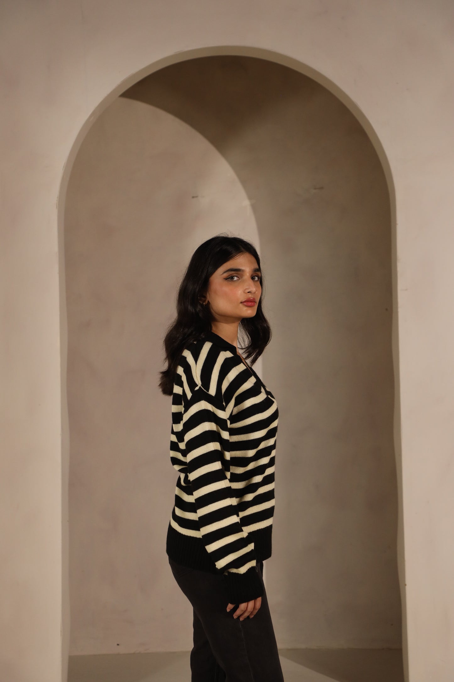 Shadow Stripe Sweater