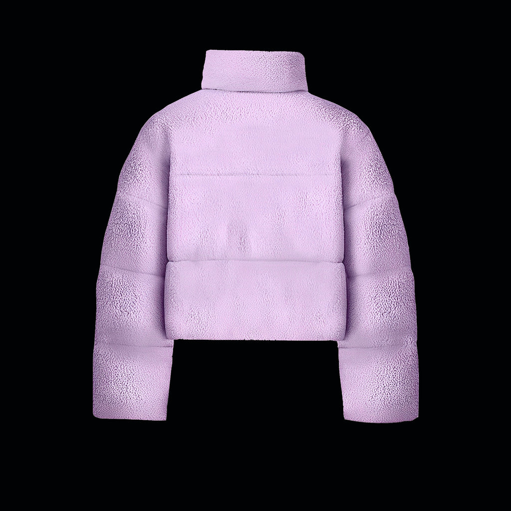 Bear Snug Fur Cropped Jacket