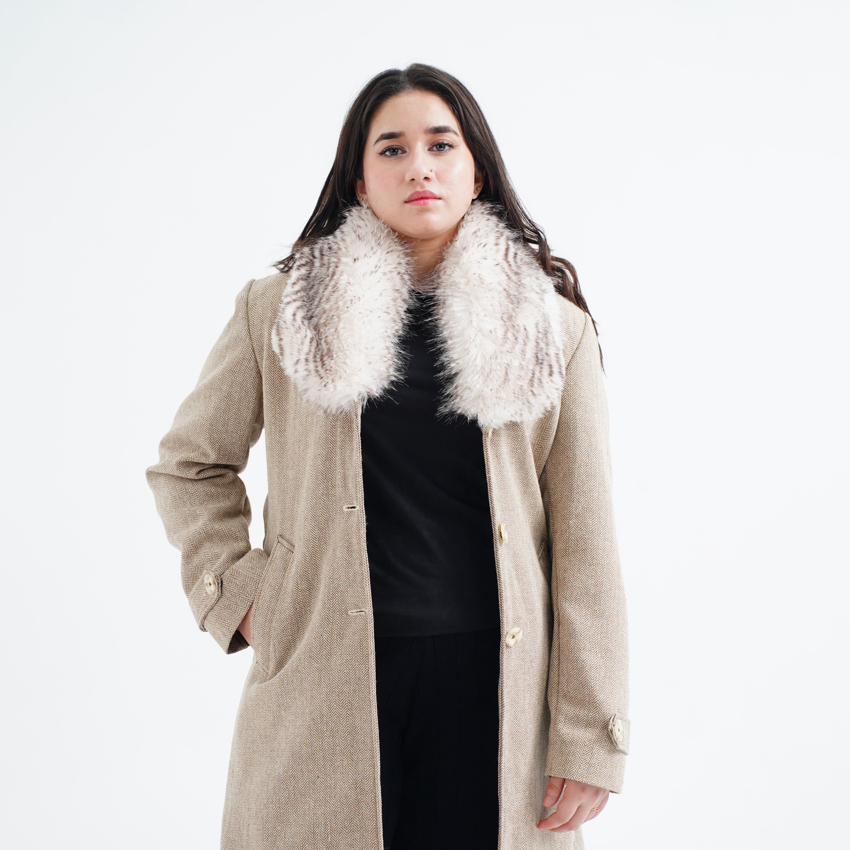 Ethereal Collared Coat