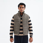 Corduroy Puffer Vest