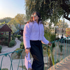 Bear Snug Fur Cropped Jacket