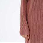 Muted Rose Long Cardigan
