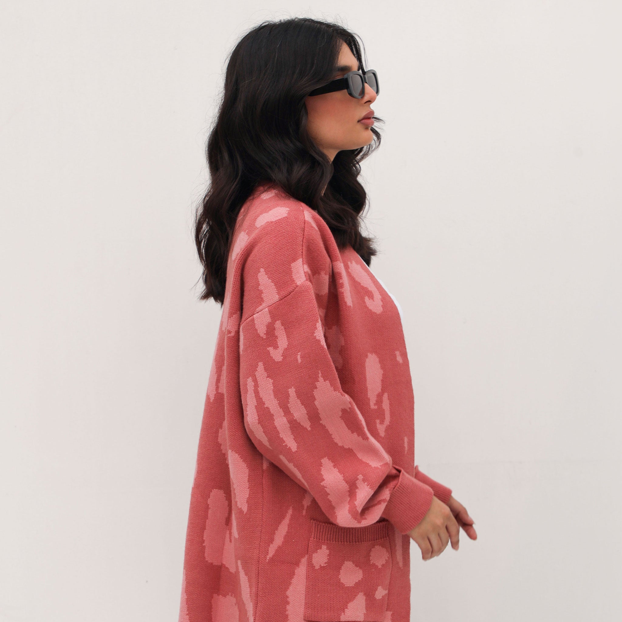 Frost Fire Long Sweater