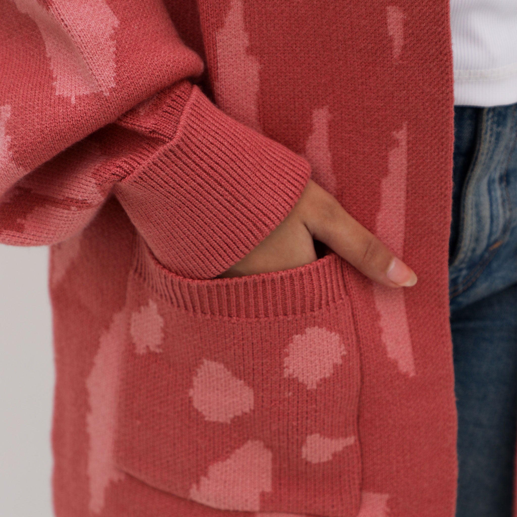 Frost Fire Long Sweater