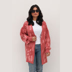 Frost Fire Long Sweater