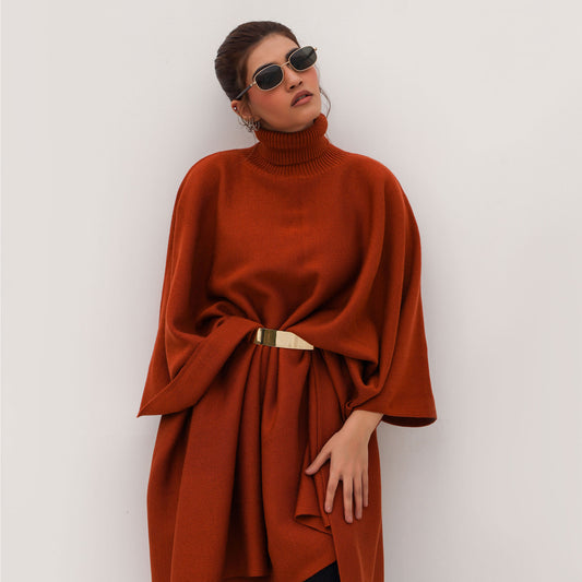 Maple Cape Shawl
