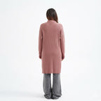 Muted Rose Long Cardigan