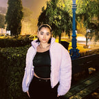 Bear Snug Fur Cropped Jacket