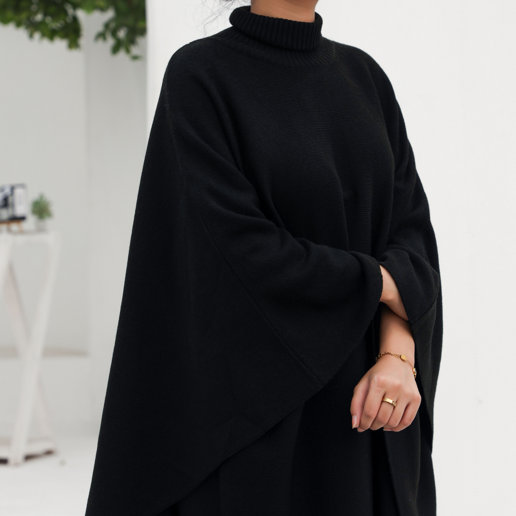 Noir Cape Shawl