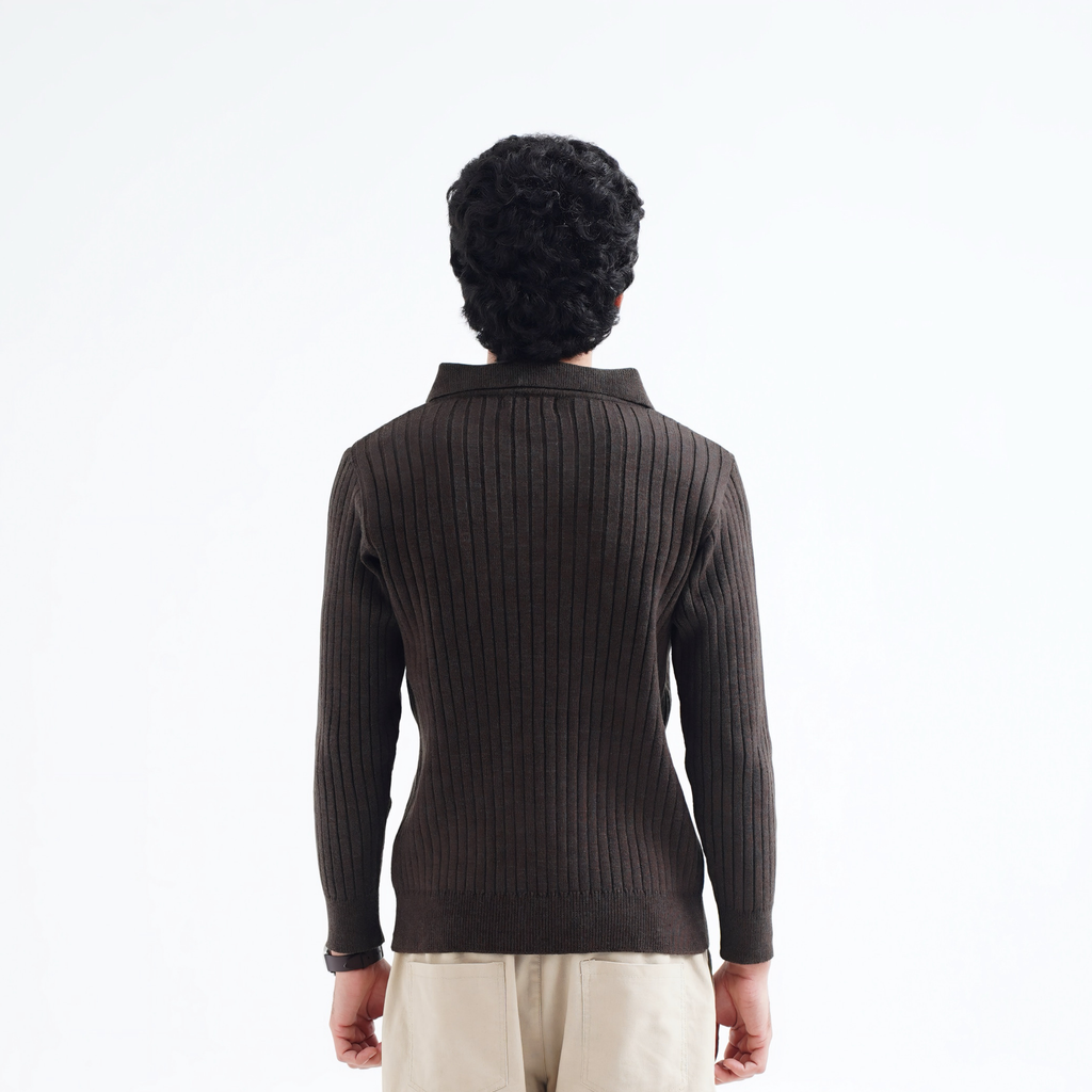Espresso Rib Polo