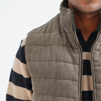 Corduroy Puffer Vest