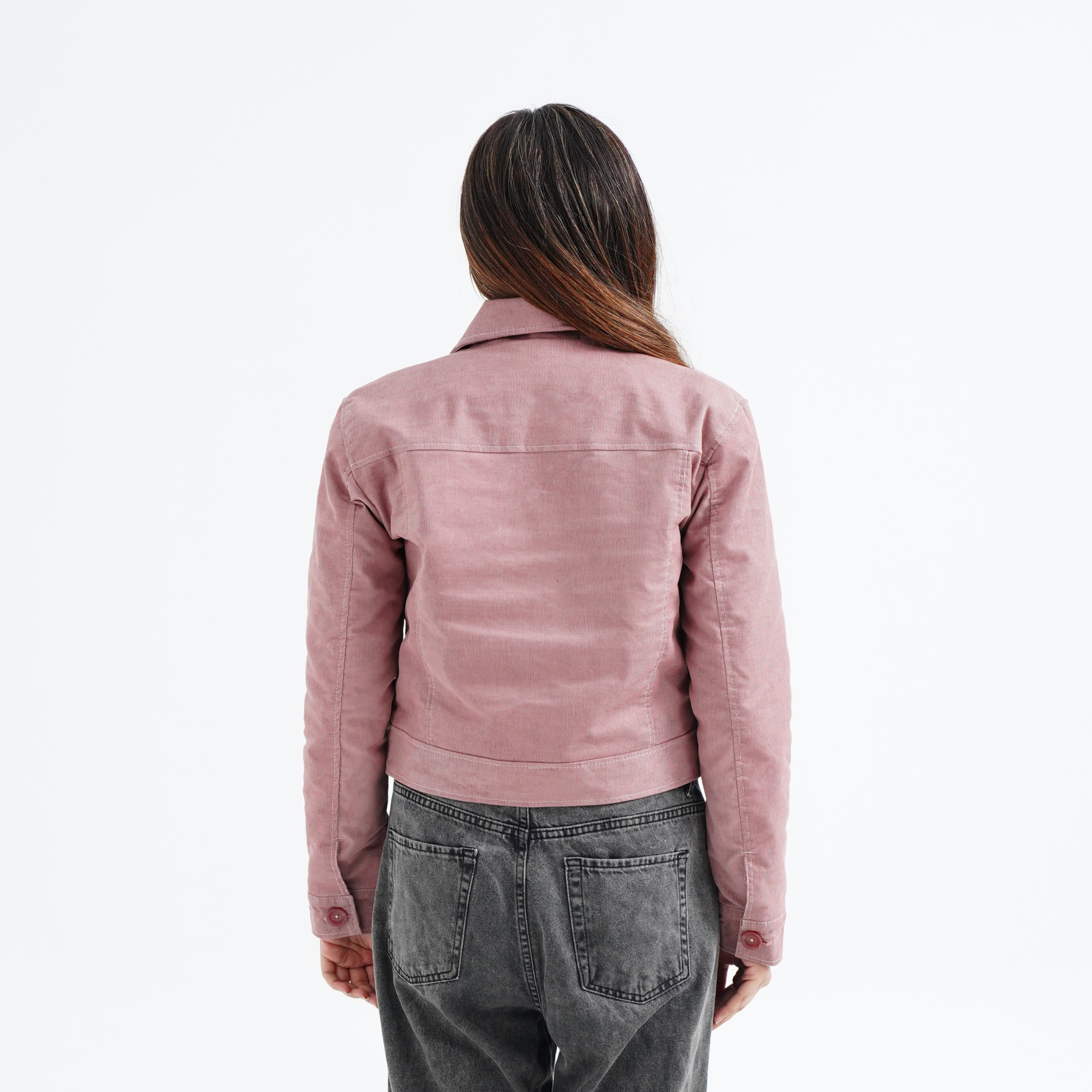 Corduroy Cropped Jacket