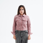 Corduroy Cropped Jacket